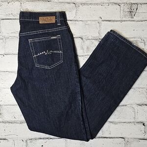 Wrangler Lois Bootcut Jeans | Womens 32 | Dark Wash | Y2K 90s Denim